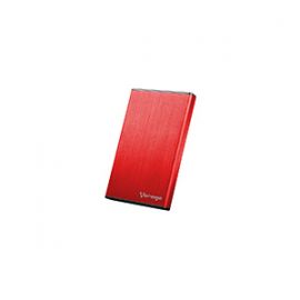 Vorago Enclosure Hdd-201 Rojo Dd 2.5 Sata Usb 3.0 - 1 X Hdd Admitido - 1 X Bahía 2,5" - Aluminio, Plástico