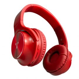 Diadema Vorago Hpb-200 Bluetoot H Fm/Msd Plegable Rojo