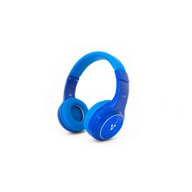 Vorago Diadema Hpb-300 Bluetooth/ Fm/ Msd Plegable Azul - Circumaural - 1000Cm - Bluetooth - 32Ohm - 20Hz A 20Khz - Minifono
