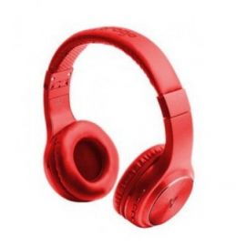 Vorago Diadema Hpb-300 Bluetooth/ Fm/ Msd Plegable Roja - Circumaural - 1000Cm - Bluetooth - 32Ohm - 20Hz A 20Khz - Minifono