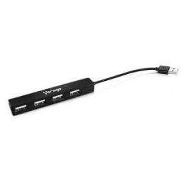 Hub USB VORAGO480 Mbit/s, Negro