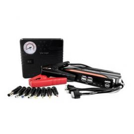 Arrancador de Emergencia VORAGO JS-500Negro, 12000 mAh