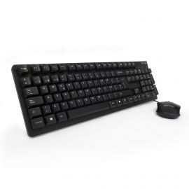 Vorago KM-106 teclado Ratón incluido USB Negro