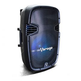 Bocina VORAGO KSP-500100 W, Negro, Bluetooth
