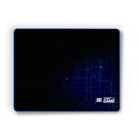 Tapete Vorago Mediano VORAGO MPG-200, Negro, Azul, 444 mm, 3 mm, Spandex, Microfibra, Goma