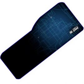 Tapete Vorago XL VORAGO MPG-300, Negro, Azul, 795 mm, 5 mm, Spandex, Microfibra, Goma