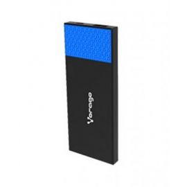 Power Bank VORAGO  PB-200 - Negro, Azul, 3800 mAh