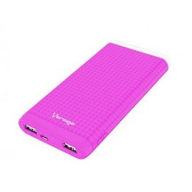 Powerbank VORAGO PB-400Rosa, Universal, 10000 mAh, 5 V