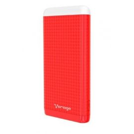 Powerbank VORAGO PB-400Rojo, 10000 mAh, 5 V
