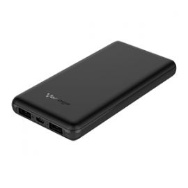 Vorago Power Bank Pb-401 10,000 Mah 2 Puertos Usb 1.0A/2.1A Negro