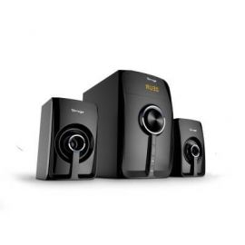Bocina VORAGO2.1, 35 W, Negro, 3.5mm/Bluetooth, Inalámbrico y alámbrico
