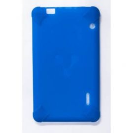 Funda VORAGO7 pulgadas, Protectora, Azul, Poliuretano, Universal