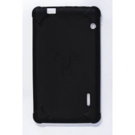 Funda VORAGO7 pulgadas, Protectora, Negro, Poliuretano, Universal