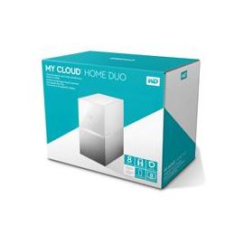 DD Ext Ethernet 8Tb Wd My Cloud Home Duo 3.5/2USB3.0 Exp/Raid/Copia Seg Autom/Contraseña/Win-Mac