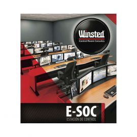 Mueble de Monitoreo E-SOC para 23 Operadores