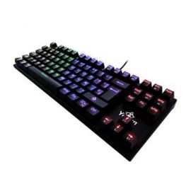 Teclado Gaming Yeyian SPARK SERIE 2000, USB, QWERTY, Español, Negro, Multicolor