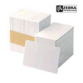TARJETAS DE PVC ZEBRA PANEL DE FIRMA C/500